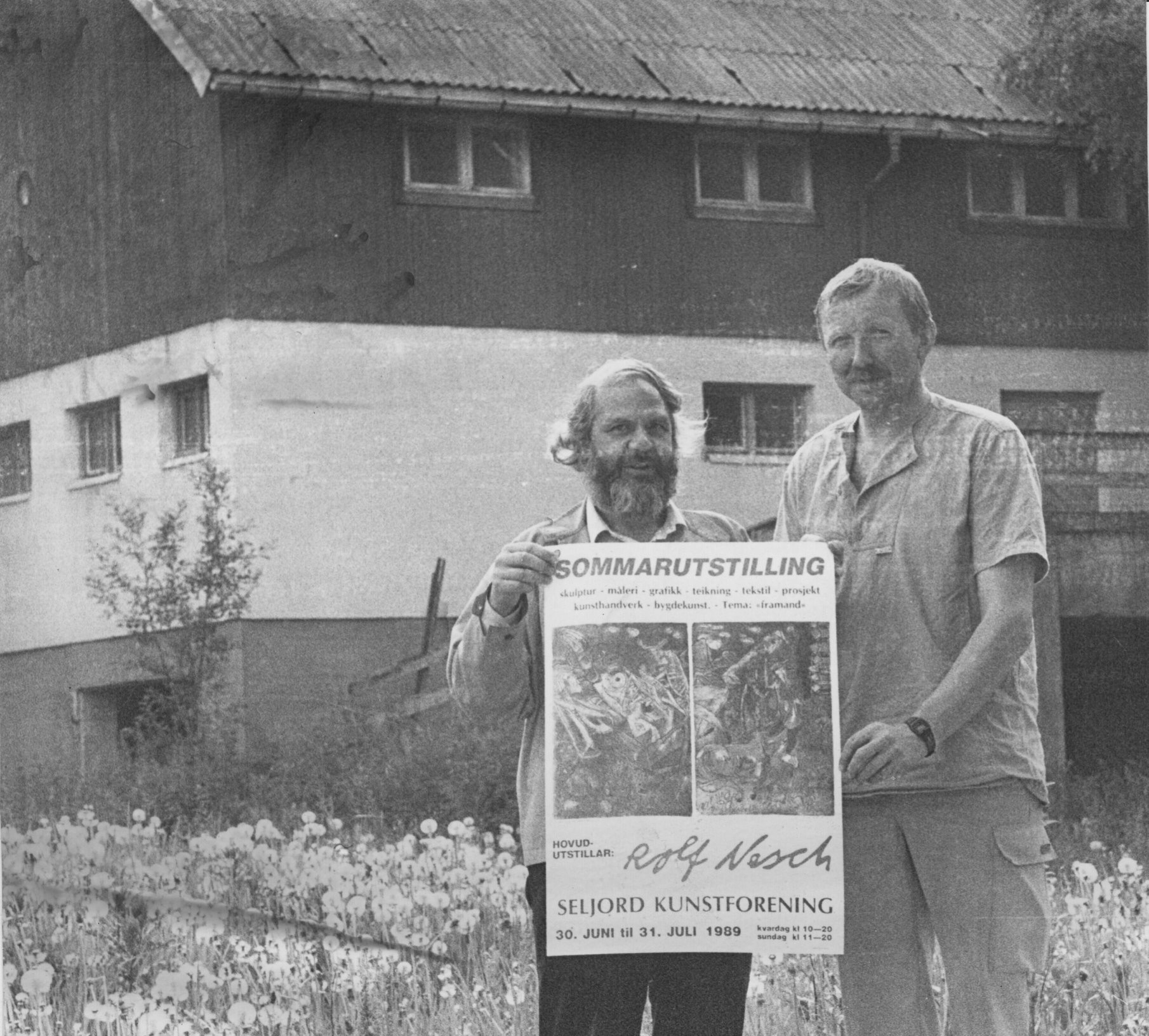 Kjell Oskar Selman og Knut Flatin