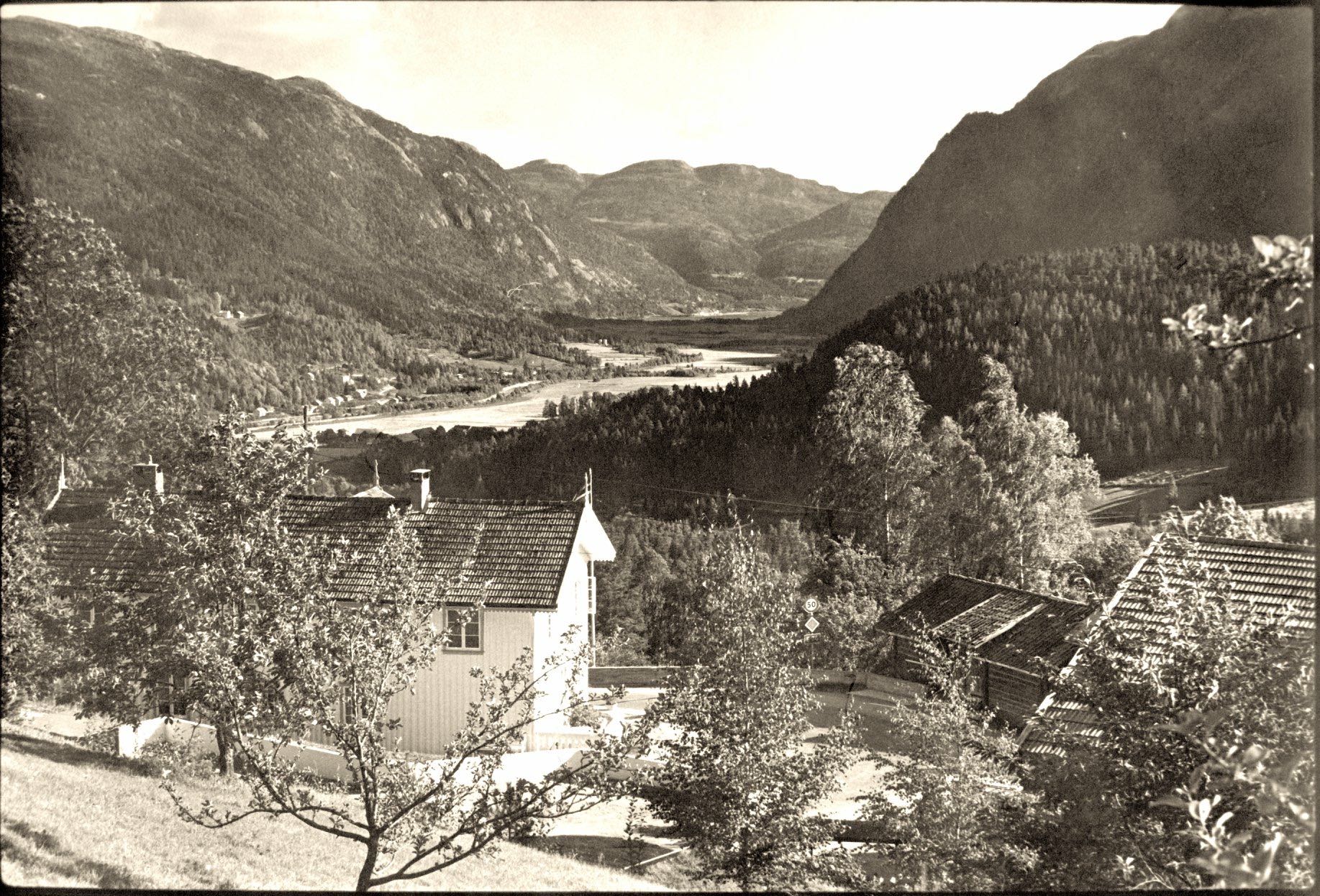 Utsikt fra Nutheim